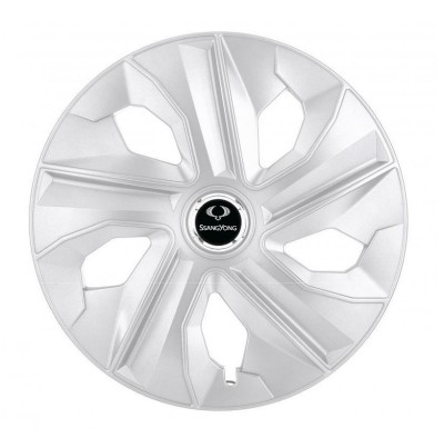 Set 4 Capace Roti SsangYong, model Luna Gray, R14 foto