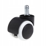Roți de cauciuc pentru scaun de birou, scaun de frizerie, taburet sau scaun cosmetologic x1 buc.