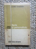 Scris și personalitate - Andrei Athanasiu