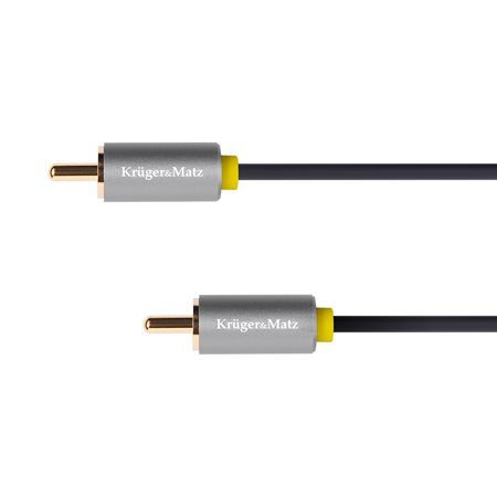 CABLU 1RCA - 1RCA 0.5M BASIC K&amp;M