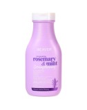 Sampon scalp sensibil, anti-cadere, anti-matreata, cu Rozmarin si menta Beaver 350 ml