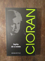 ISPITA DE A EXISTA -CIORAN , 2016 foto