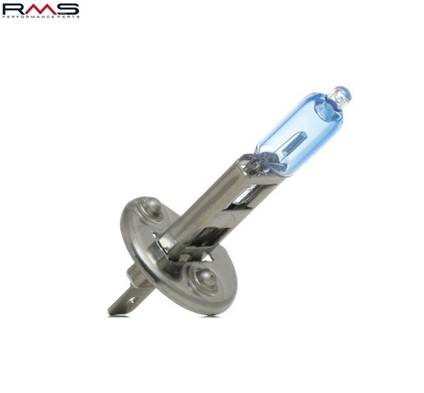 Bec far halogen 12V 55W H1 omologat culoare: albastru