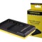 Nikon EN-EL3E EN-EL3E EN-EL3E incl. Cablu Micro-USB Dual Quick baterie / &icirc;ncărcător de baterii - Patona