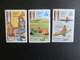 FALKLAND ISLANDS SERIE NESTAMPILATA FARA SARNIERA=62