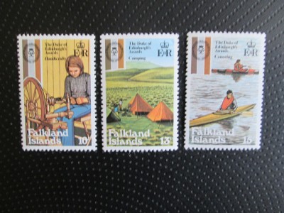 FALKLAND ISLANDS SERIE NESTAMPILATA FARA SARNIERA=62 foto