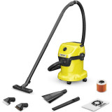 Aspirator umed-scat Karcher WD 3 V-15/4/20 Car, 1.628-121.0, Aspirare umeda si uscata, rezervor de 15 L, furtun de 2 m, 1000 w, functie de suflare, in