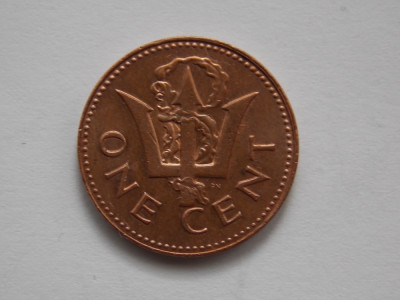 ONE CENT 1981 BARBADOS foto