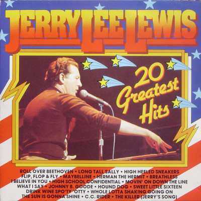 VINIL Jerry Lee Lewis &amp;lrm;&amp;ndash; 20 Greatest Hits (VG+) foto