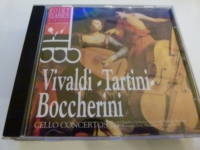 Vivaldi ,tartini, Boccherini - cello concertos