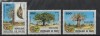 NIGER, ARBORE PROTEJATE - SERIE COMPLETĂ MNH, Nestampilat
