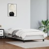 VidaXL Cadru de pat, alb, 100x200 cm, piele ecologică 346887