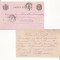Carte Postala -circulata Focsani Bucuresti 1890