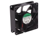 Ventilator DC axial 12V, 80x80x25mm, 69,29m3/h, 33dBA - SUNON