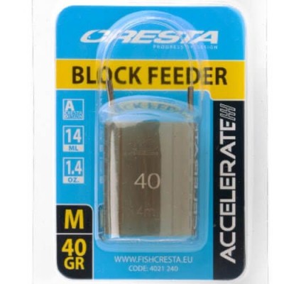 Cosulet Feeder Cresta Accelerate Block, Medium, 40g foto
