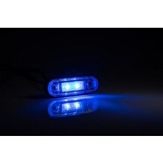 Lampa gabarit ovala cu LED -FT-015N Fristom Albastra bull-bar