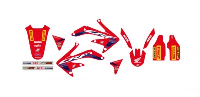 Set stikere Honda CRF 450 05- 08 Replica Team foto