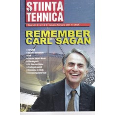 Stiinta si Tehnica, Remember Carl Sagan, nr. 1-2, ianuarie-februarie, anul 2007