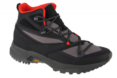 Pantofi de trekking 4F Dust Trekking Boots 4FAW22FOTSM006-22S gri foto