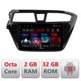 Navigatie dedicata Hyundai i20 2015-2018 D-517 Lenovo Octa Core cu Android Radio Bluetooth Internet GPS WIFI DSP 2+32 GB 4G KIT CarStore Technology