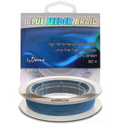 Fir Multifilament Team Feeder Blue Feeder Braid 150m 0.10mm foto