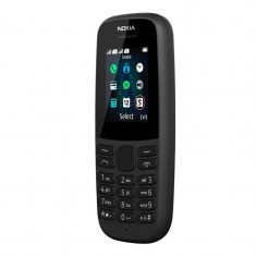 Telefon mobil Nokia 105, Dual SIM, 4 MB RAM, 2G, display TFT, 800 mAh, Black foto