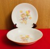FARFURIE SI BOL DIN PORTELAN- MARCAJ EPIAG D.F. PORCELAINE FINE DE BOHEME D19CM