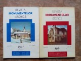 REVISTA MONUMENTELOR ISTORICE , NR. 1-2 / 1997 NR. 2 / 1992