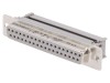 Conector D-Sub 37 Pin Mama IDC HARTING Aurit Pentru Cablu-banda