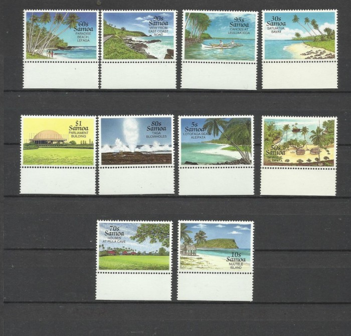 SAMOA 1995 TURISM PEISAJE