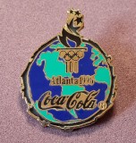Insigna - "COCA COLA" - Olimpiada ATLANTA 1996