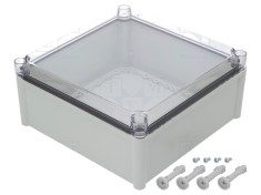 Carcasă universală gri IP67 278x278x130 mm