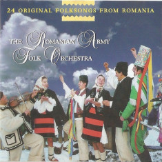 CD The Romanian Army Folk Orchestra – 24 Original Folksongs From Romania