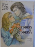 CODRIN SI CODRINA de ELENA ZAFIRA ZANFIR , ilustratii de GH. MARINESCU, 1989 , LIPSA FRAGMENT COPERTA SPATE