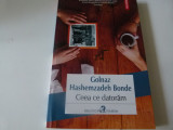 Ceea ce datoram - G.H. Bonde