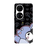 Husa compatibila cu Huawei Nova 8i model Prepare for battle, Silicon, TPU, Viceversa, Transparent, Carcasa