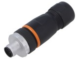 Conector M12 tată 5 pini 1,5kV IP67 drept pe cablu aurit LAPP
