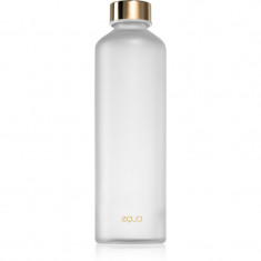 Equa Mismatch sticlă pentru apă culoare Velvet White 750 ml