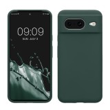 Husa Kwmobile pentru Google Pixel 8, Verde inchis, Silicon, KWM000020JF006C, Carcasa