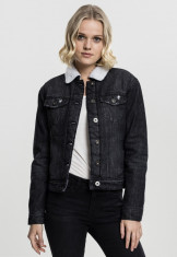 Geaca sherpa denim jacket dama Urban Classics S EU foto