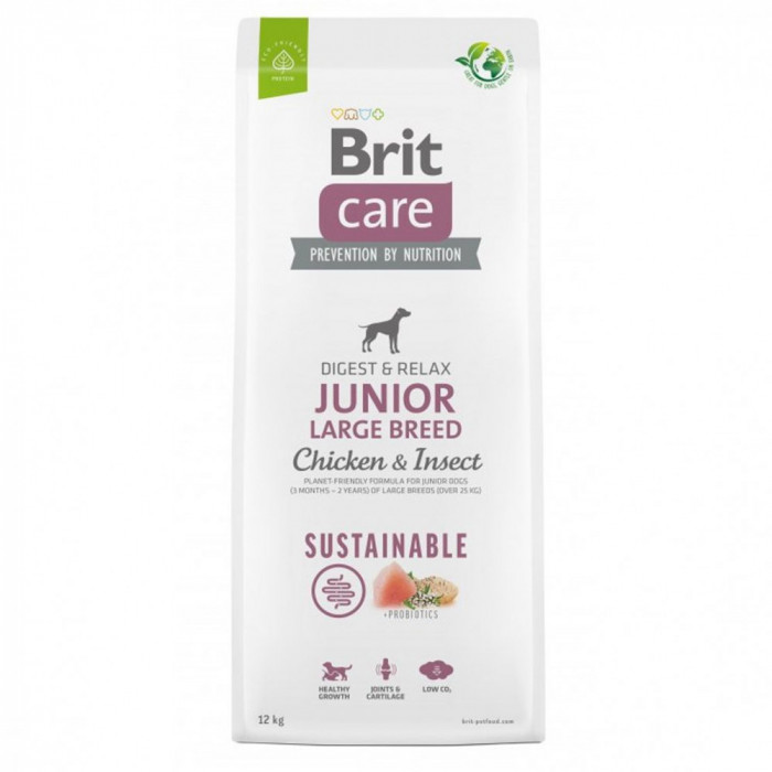 Brit Care Dog Sustainable Junior Large Breed 12 kg