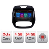 Navigatie Renault Captur E-CAPTUR Octa Core cu Android Radio Bluetooth Internet GPS WIFI DSP 4+64GB 4G RESIGILAT CarStore Technology