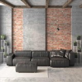 VidaXL Panouri de perete 3D, model cărămidă, roșu, 10 buc., EPS 147195