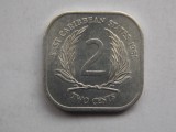 2 CENTS 1981 EAST CARIBBEAN STATES