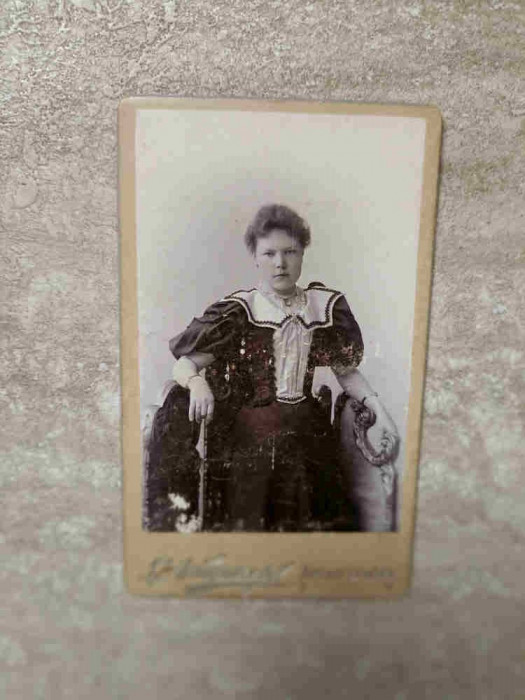 FOTOGRAFIE, PORTRET DE FEMEIE. ARHANGHELSK RUSIA 1899. 55