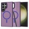 Husa pentru Samsung Galaxy S23 Ultra - Techsuit HaloFrost MagSafe&nbsp;Series - Deep Purple