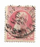 Belgia - Regele Leopold al II-lea. Emisiune noua, 1905 - 10 C, obliterat