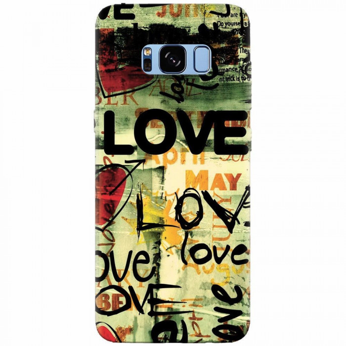 Husa silicon pentru Samsung S8, Love Artwork