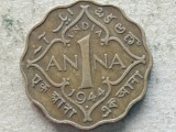 INDIA BRITANICA-1 ANNA 1944