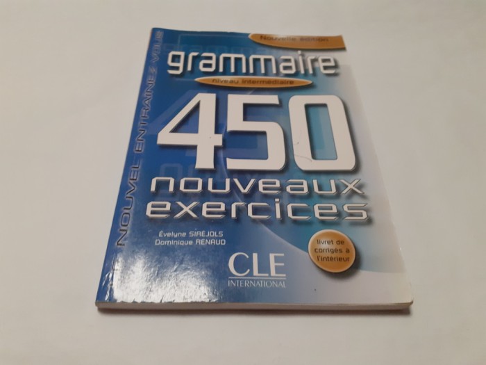 GRAMMAIRE NIVEAU INTERMEDIAIRE EVELYNE SIREJOLS RF21/3